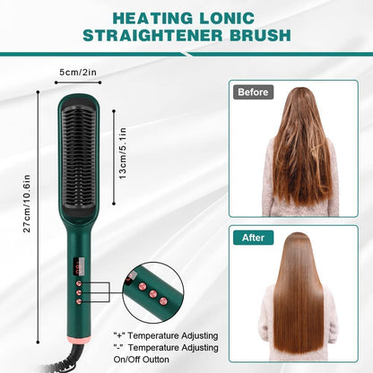 Hair Straightener Comb for Women & Men