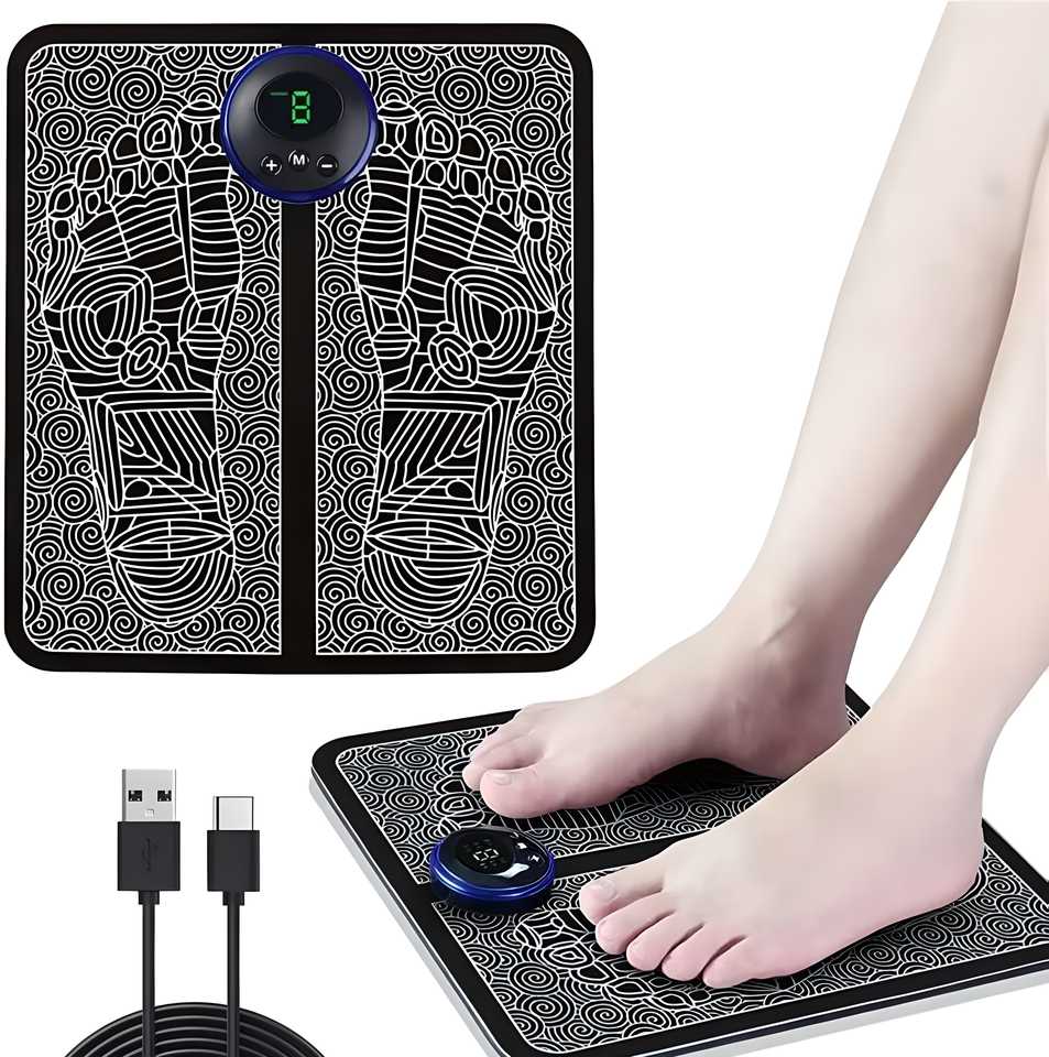 Foot Massager  Machine , Rechargeable , Portable & Foldable