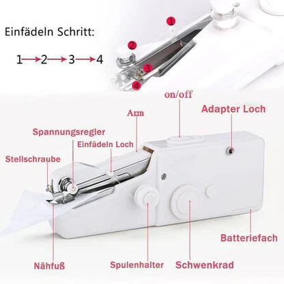 Mini Portable Sewing Machine for Quick & Easy Stitching