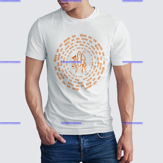 Round neck Lord Ram tshirt