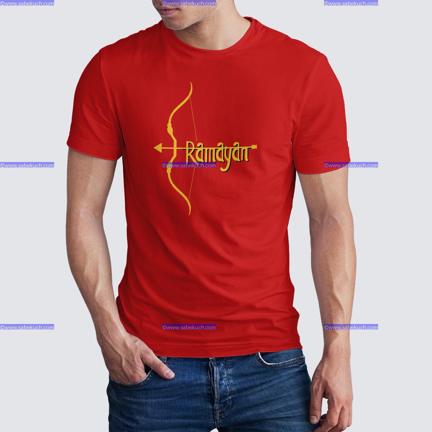 Round neck Ramayan tshirt