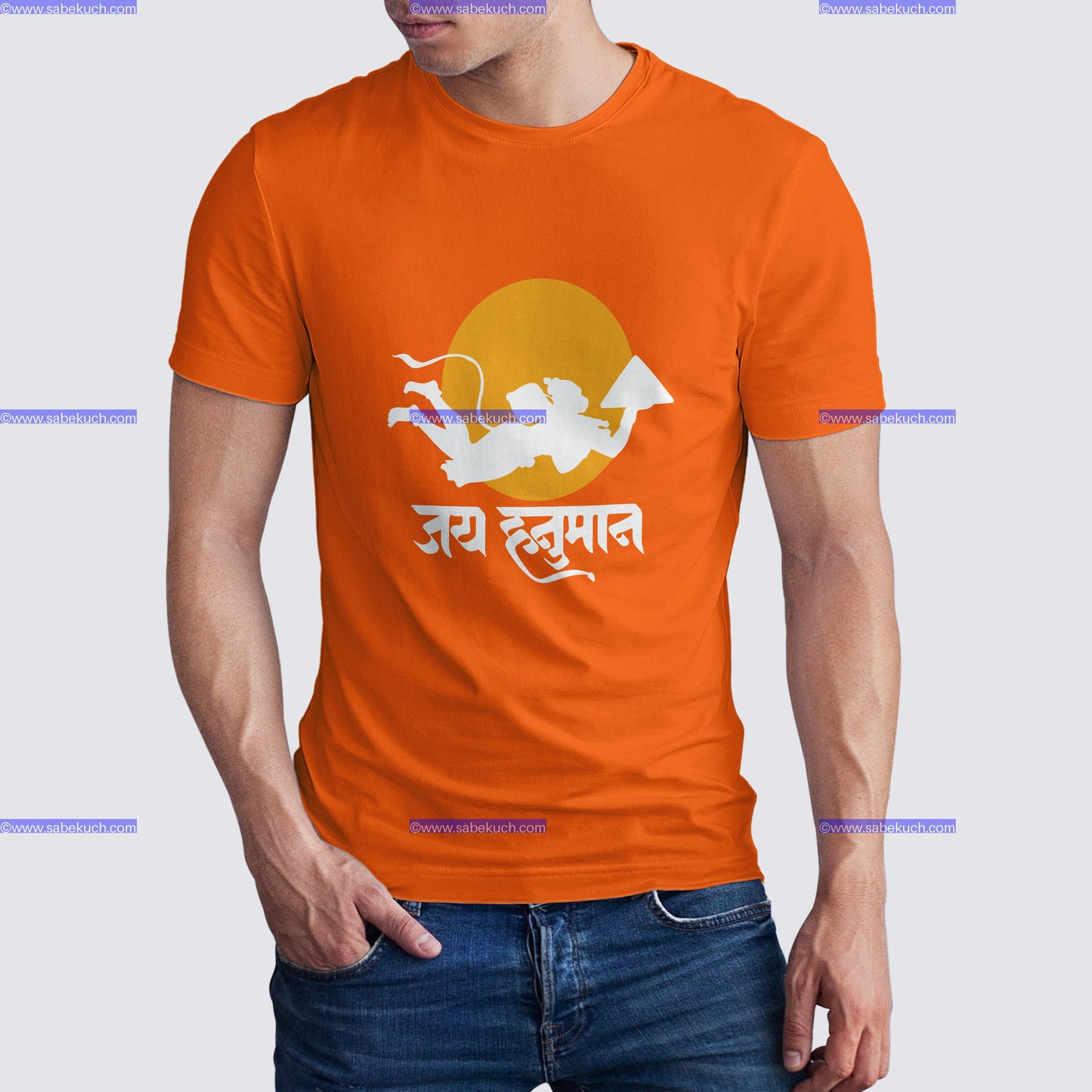 Round Neck Pavanputra Dronagiri Parvart tshirt